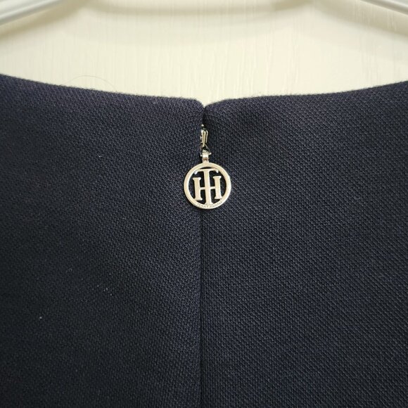 Tommy Hilfiger Dress Navy Blue - Picture 4 of 5